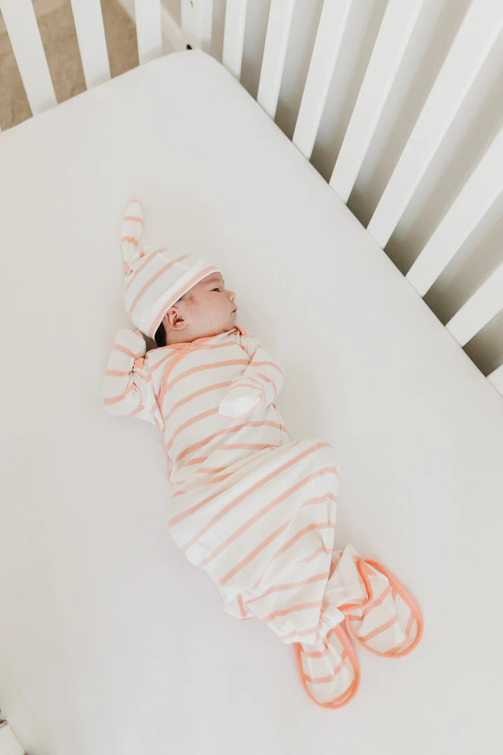 Top Knot Hat in Lainey by Copper Pearl