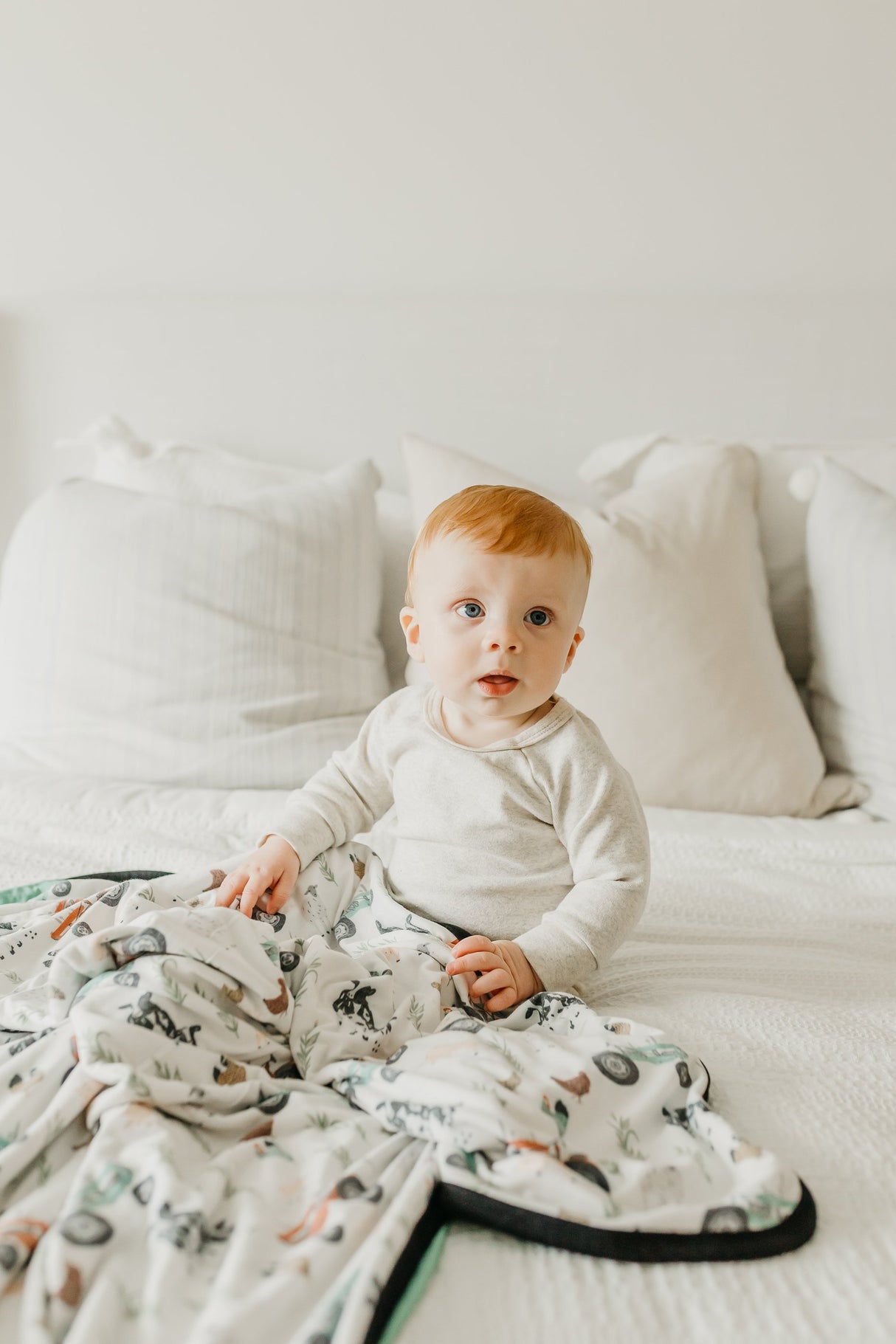 Three-Layer Quilt in Jo by Copper Pearl