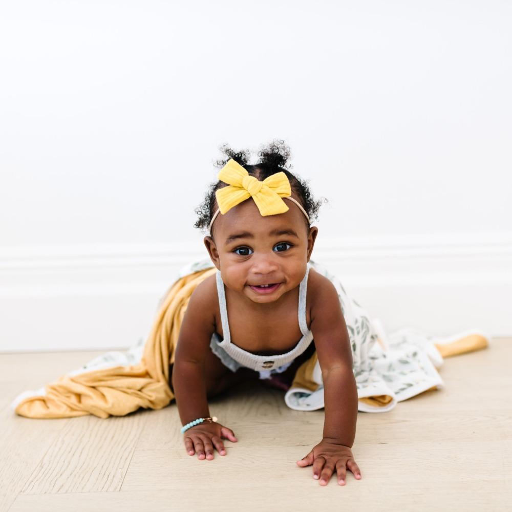Three-Layer Quilt in Fern by Copper Pearl