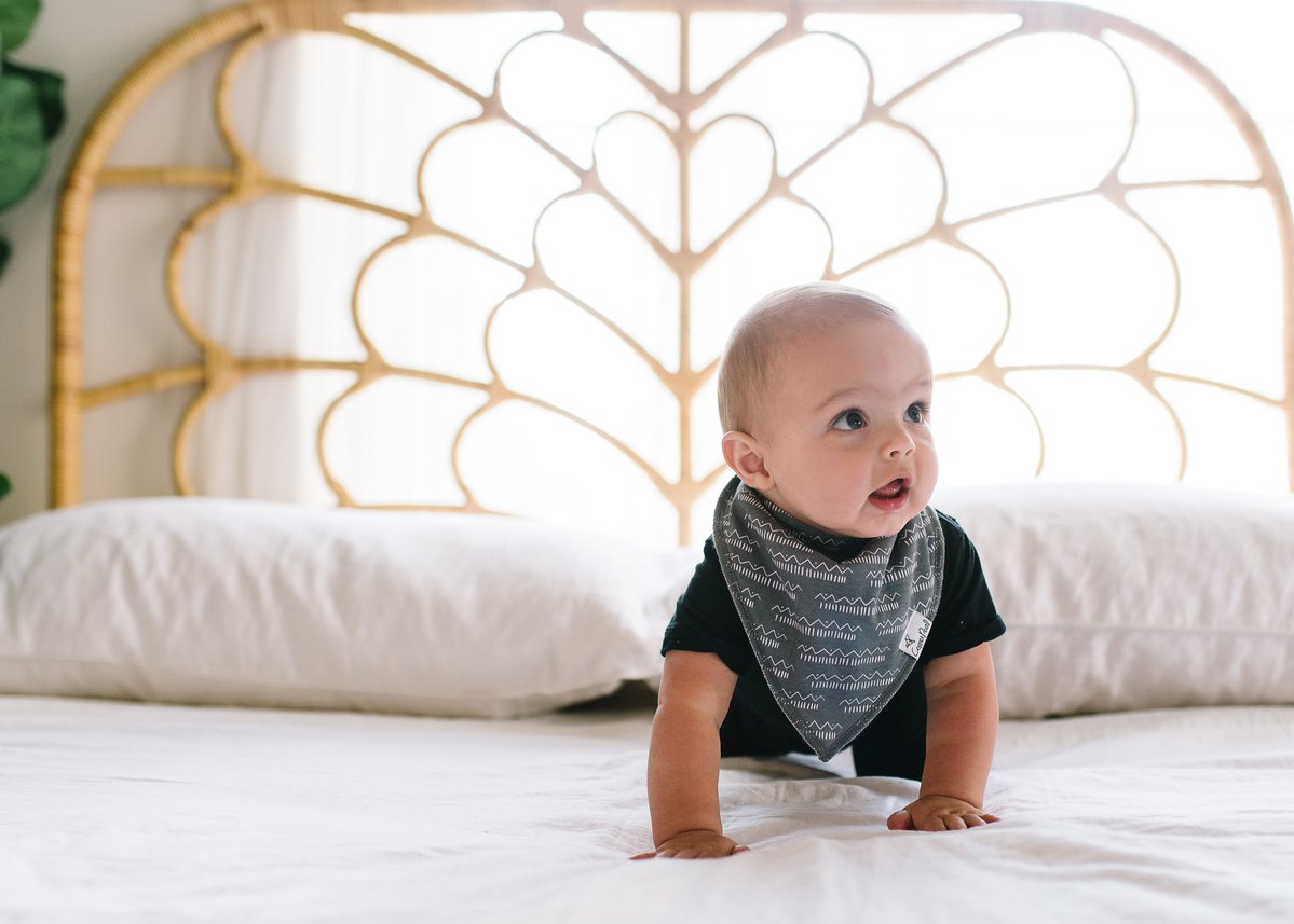Baby Bandana Bibs in Baja Set by Copper Pearl