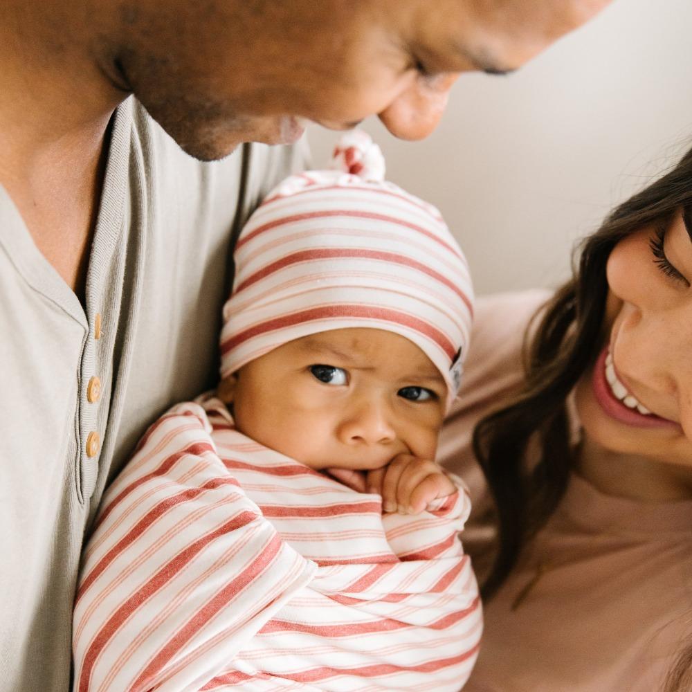 Top Knot Hat in Cinnamon by Copper Pearl