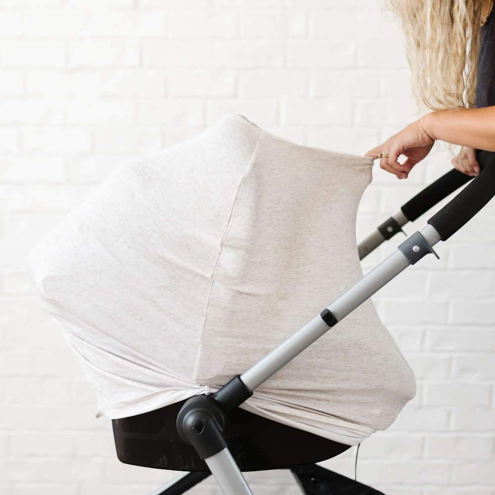 Multi-Use Cover in Oat by Copper Pearl