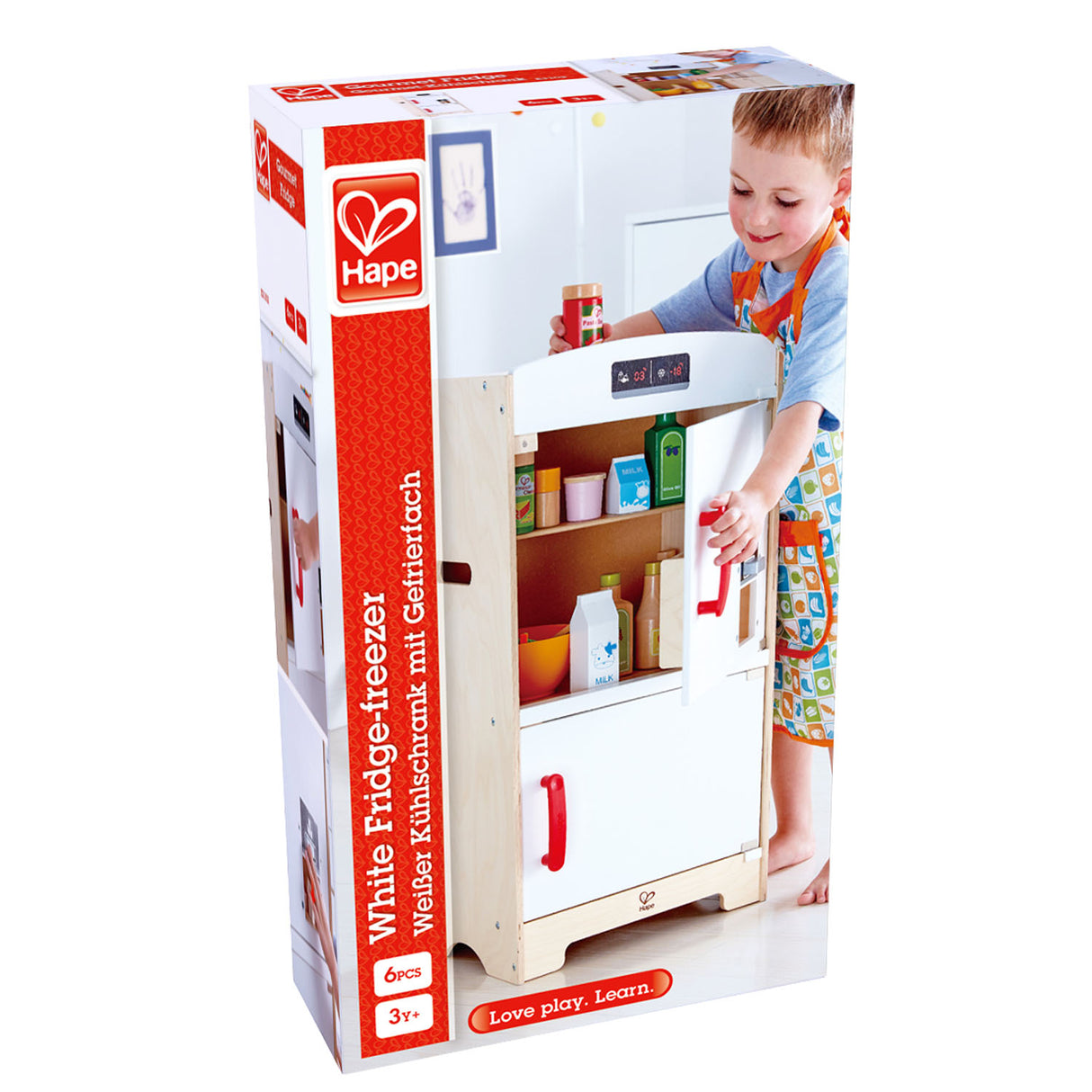 White Fridge-freezer by Hape