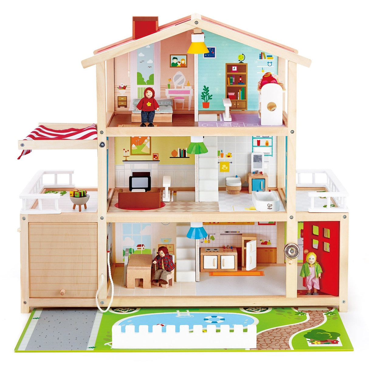 Doll Family Mansion by Hape