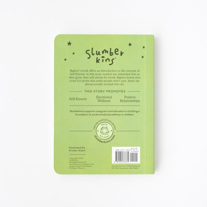 Bigfoot You Are Loveable Board Book by Slumberkins