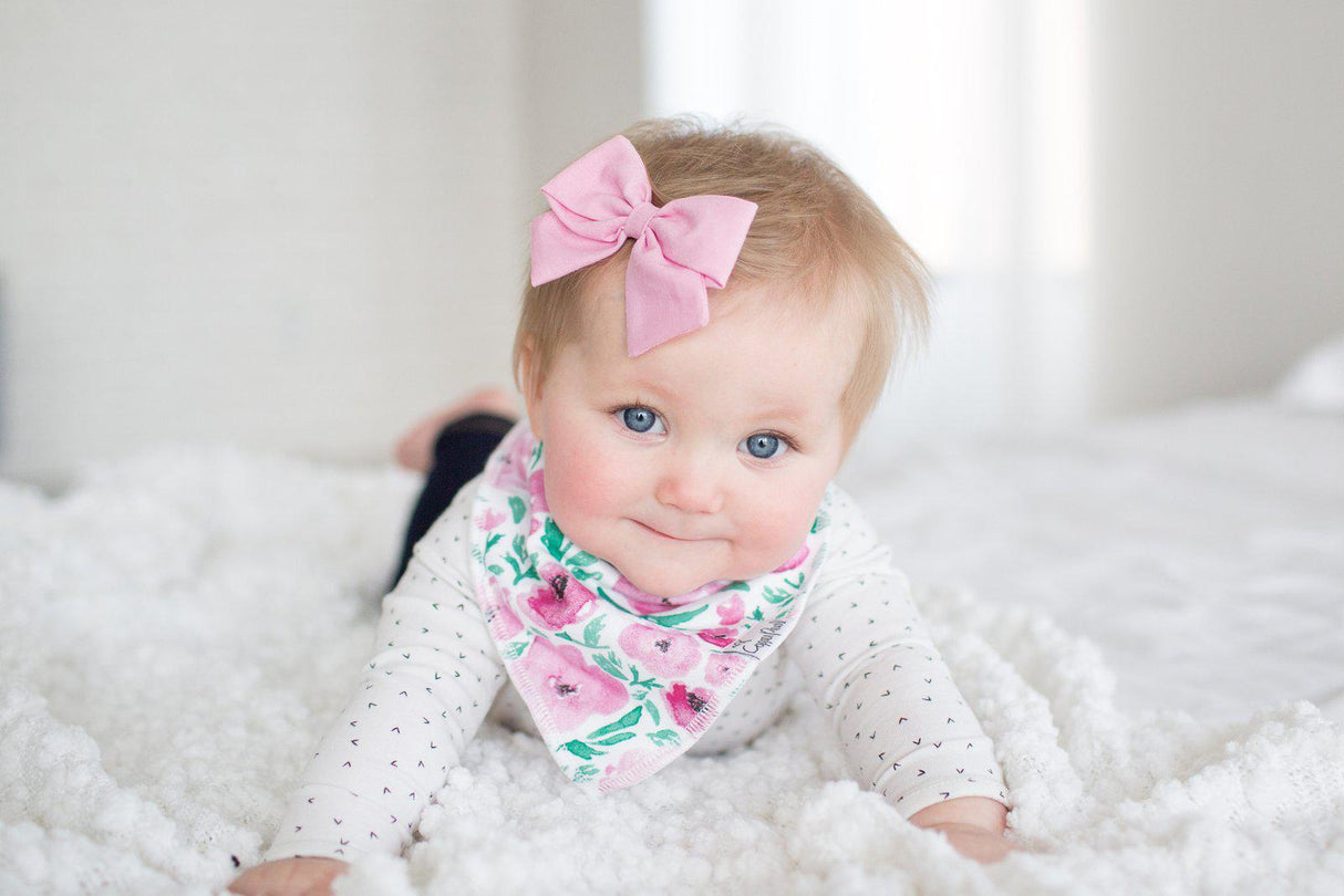 Baby Bandana Bibs in Bloom Set by Copper Pearl
