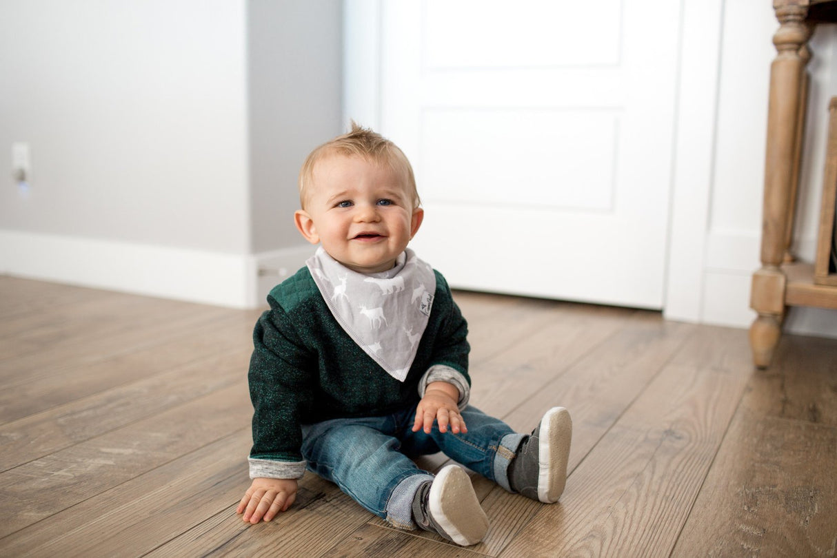 Baby Bandana Bibs in Woodland Set by Copper Pearl