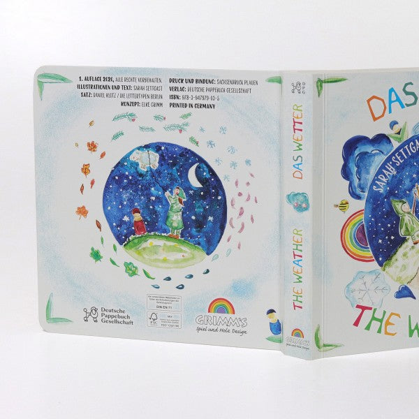 The Weather Board Book by Grimm's