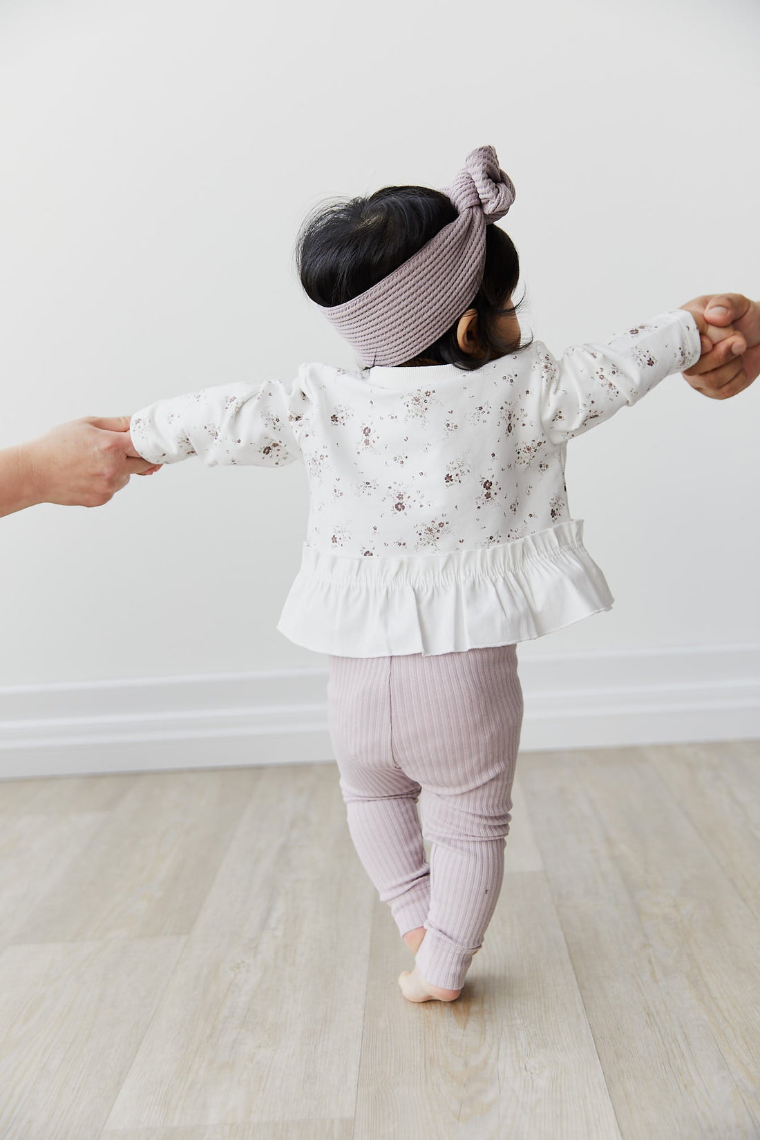 Cotton Modal Leggings in Iris by Jamie Kay