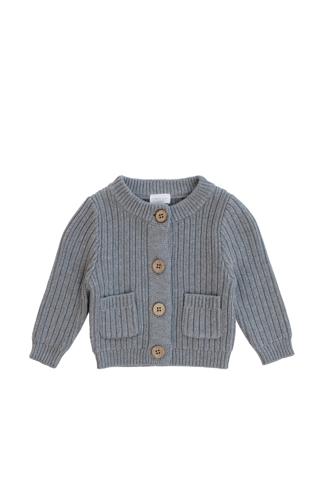 Jesse Cardigan in Heron Marle by Jamie Kay