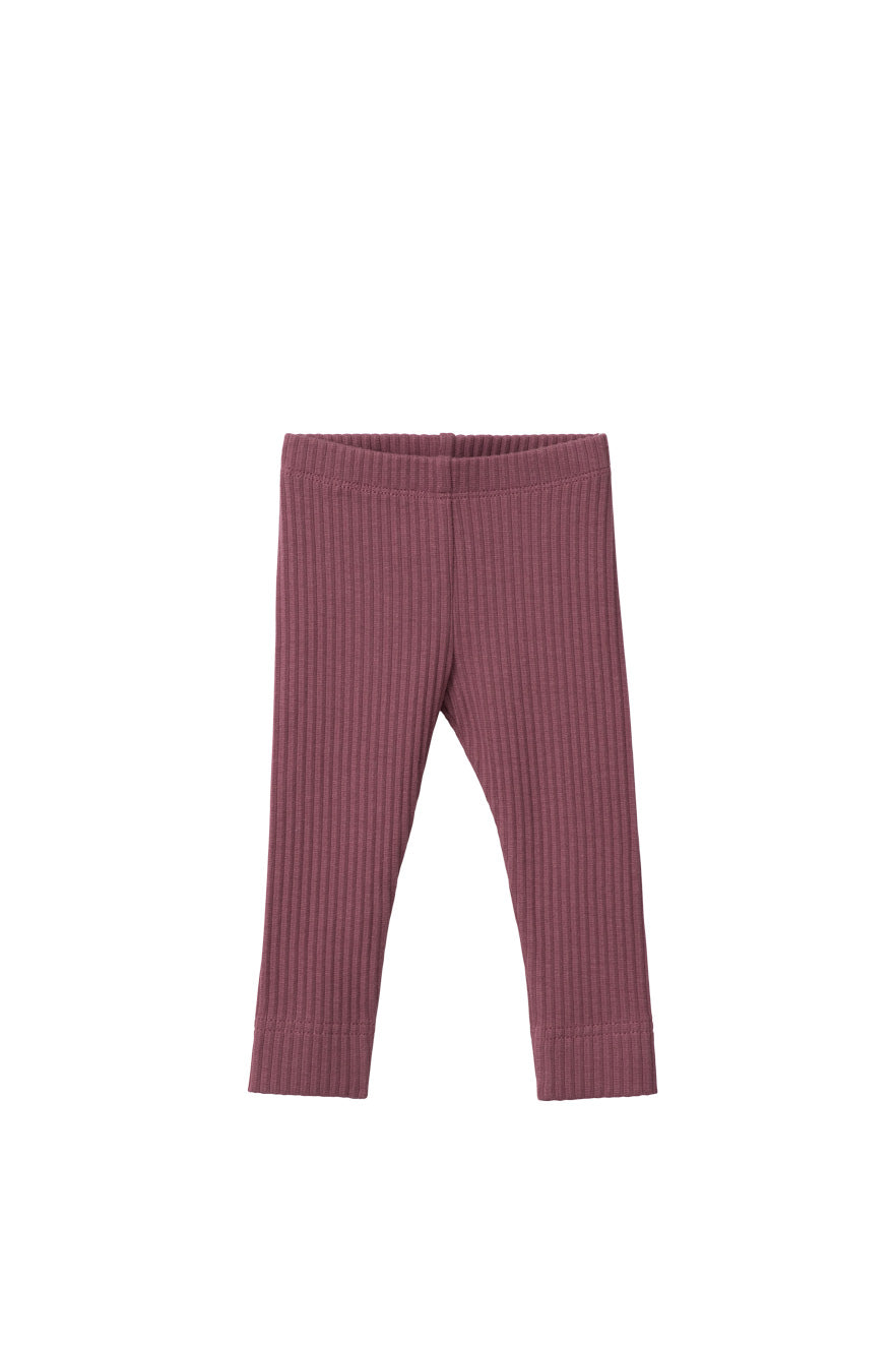 Cotton Modal Leggings in Petal by Jamie Kay