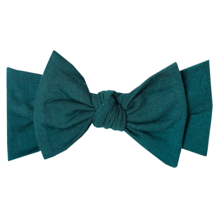 Knit Headband Bow by Copper Pearl