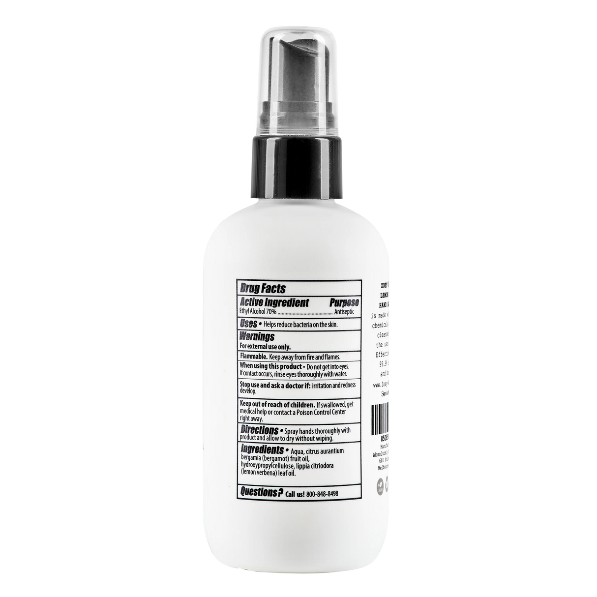 Zoey Naturals - Lemon Squeeze Hand Sanitizer