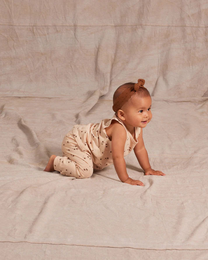 Slouch Pant in Shell Ditsy by Rylee + Cru