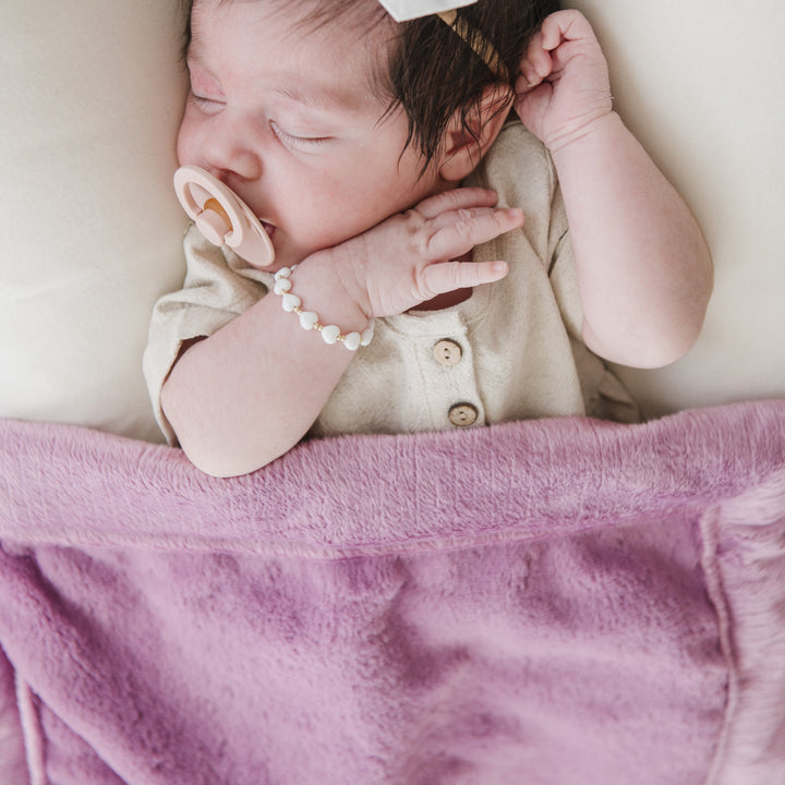 Lush Mini Blanket in Fairy Wings by Saranoni