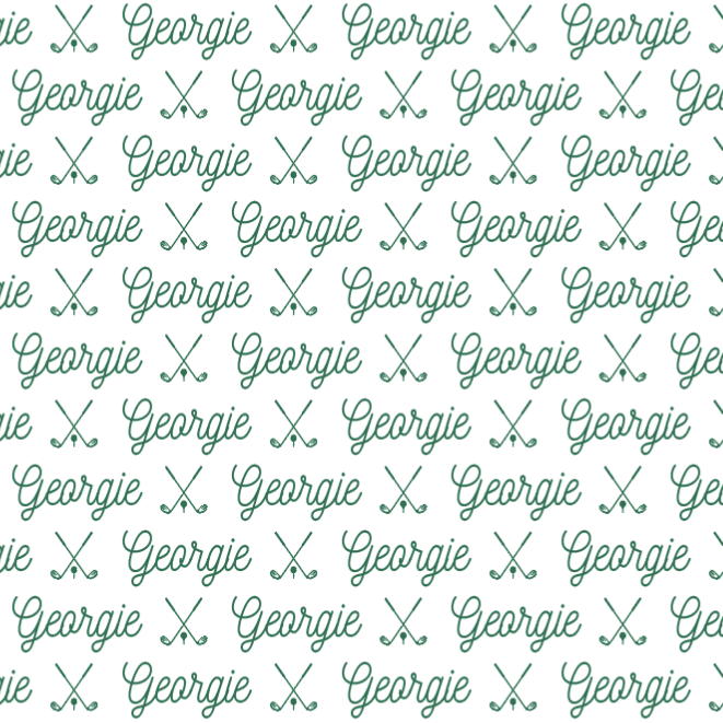 Sugar + Maple Plush Minky Fleece Personalized Blanket | Repeating Name