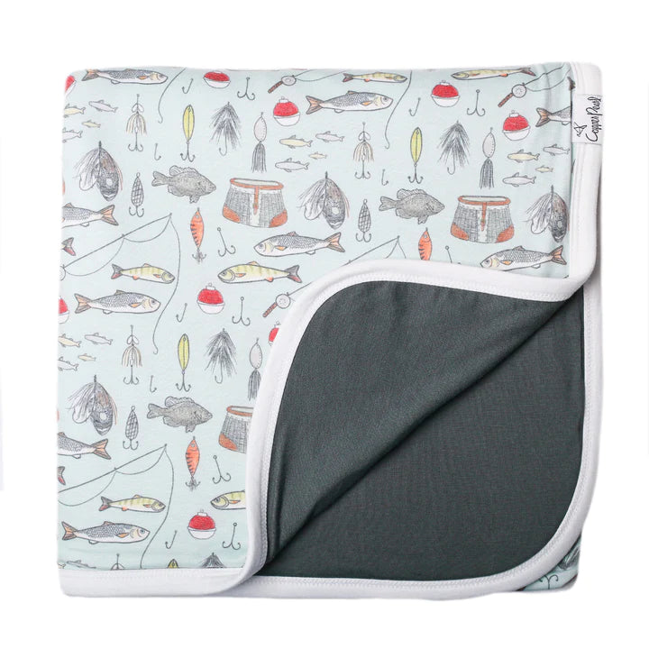 Three Layer Quilt in Trout by Copper Pearl