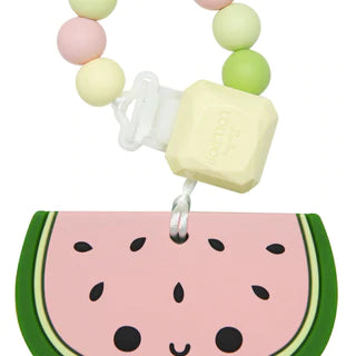 Loulou Lollipop - Silicone Teether Set - Watermelon