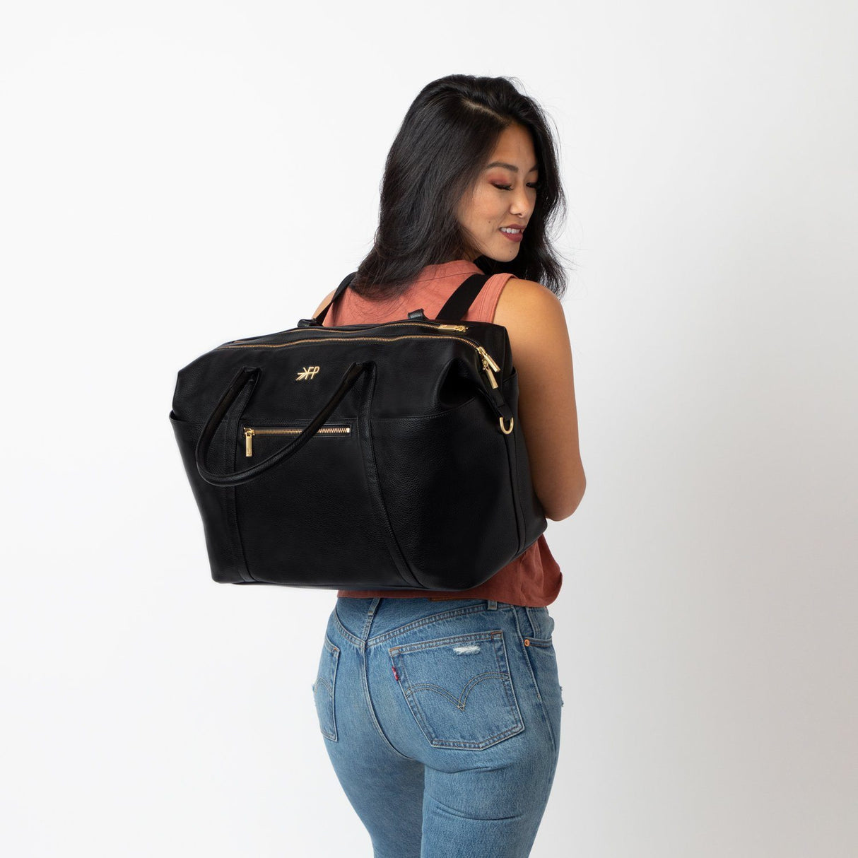 Weekender in Ebony by Freshly Picked