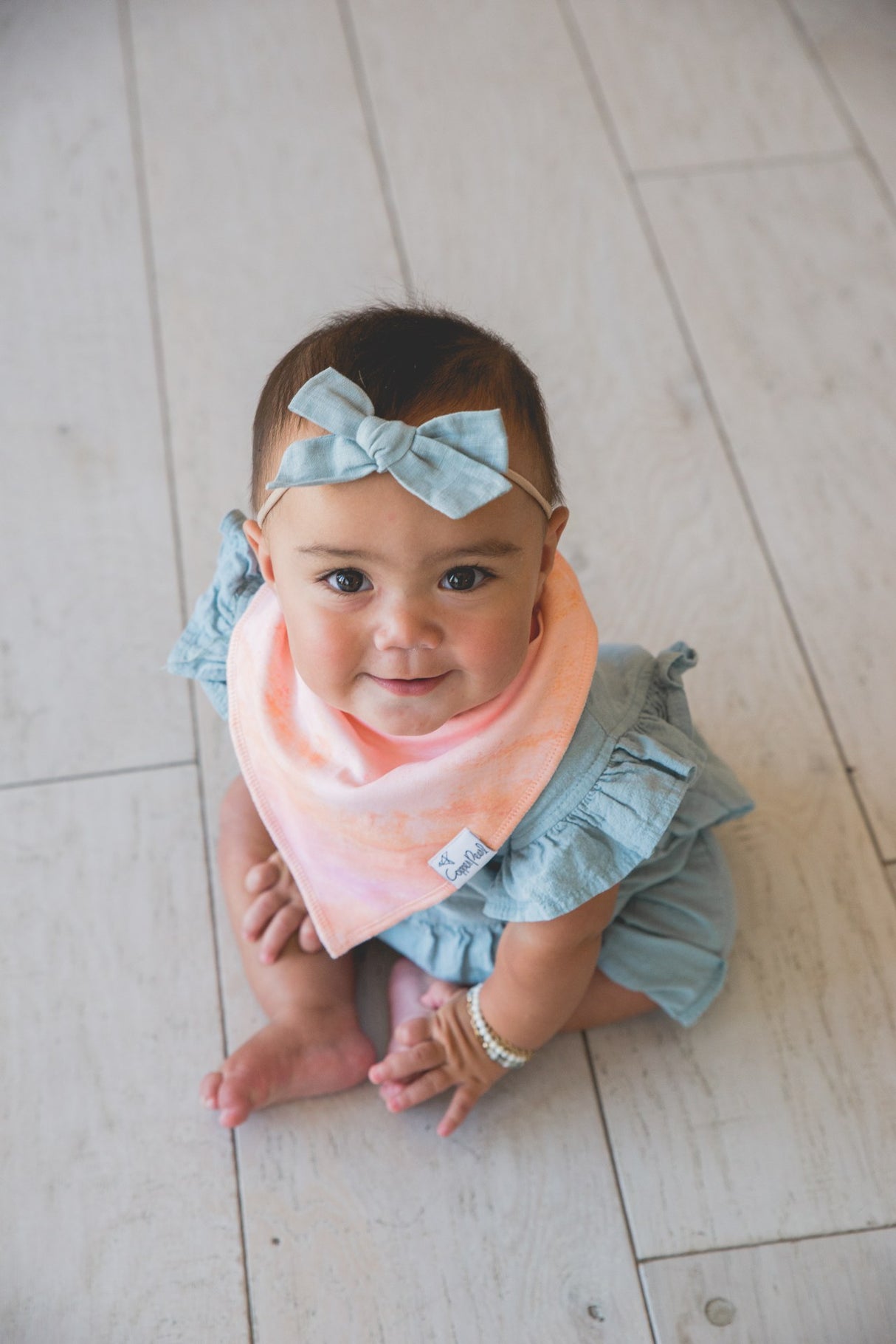 Baby Bandana Bibs Set in Autumn by Copper Pearl