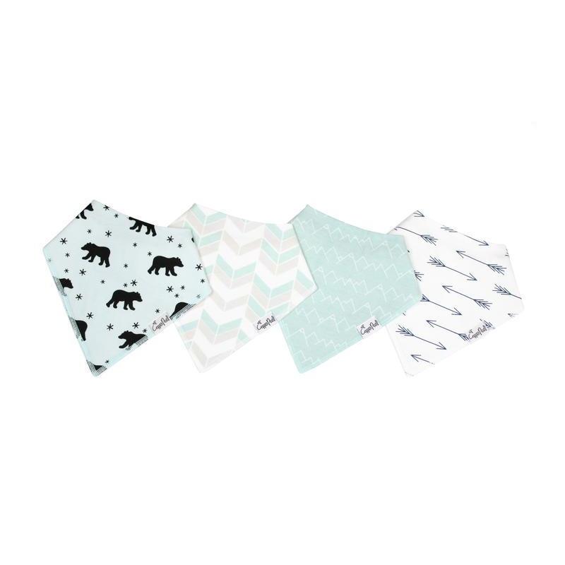 Baby Bandana Bibs in Archer Set by Copper Pearl