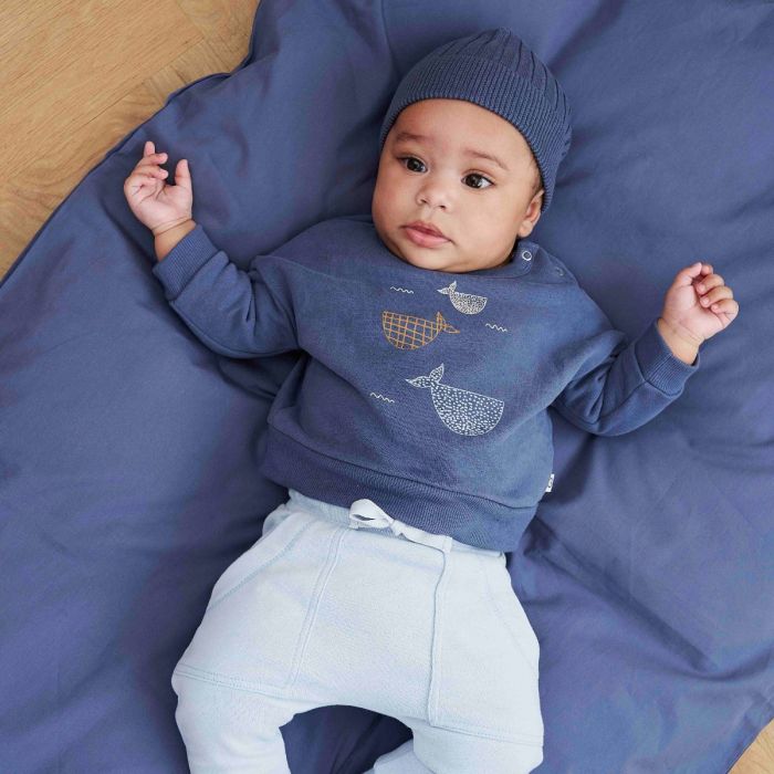 Sweatshirt in Whales by Müsli