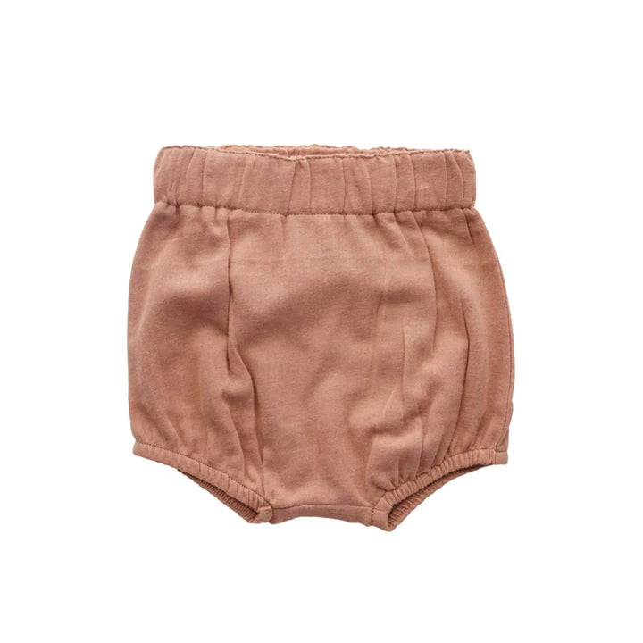 Emerson - Blush Gauze Baby Bloomers