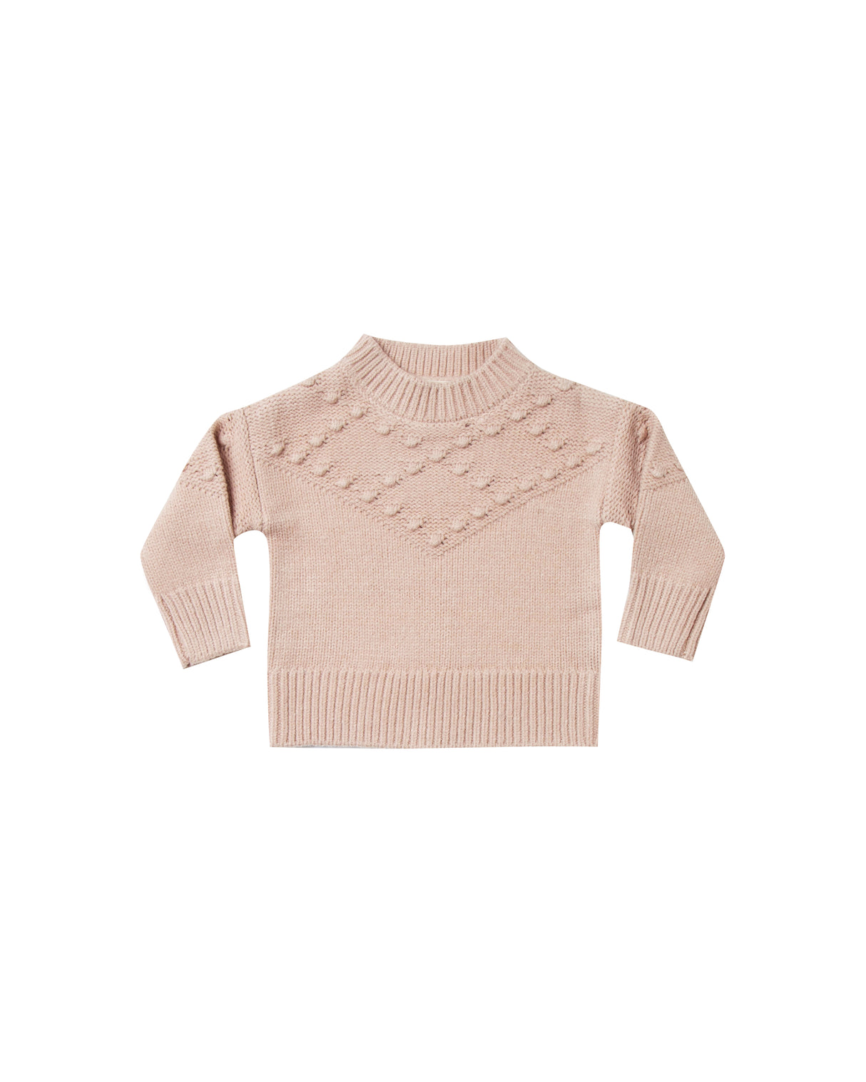 Bobble Sweater in Rose by Rylee + Cru