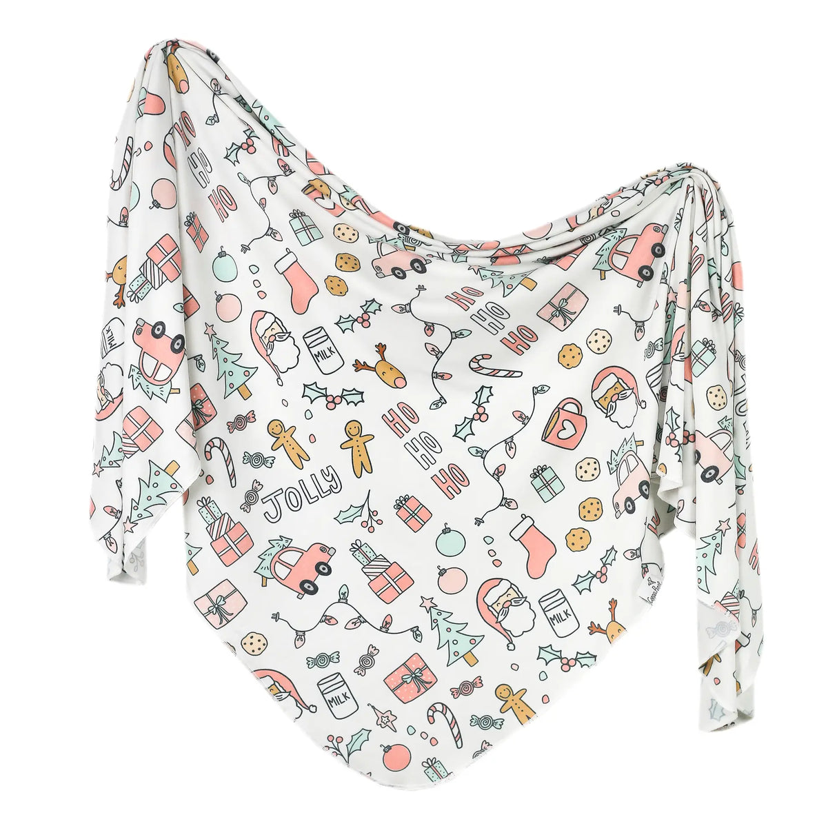 Knit Swaddle Blanket in Cindy by Copper Pearl