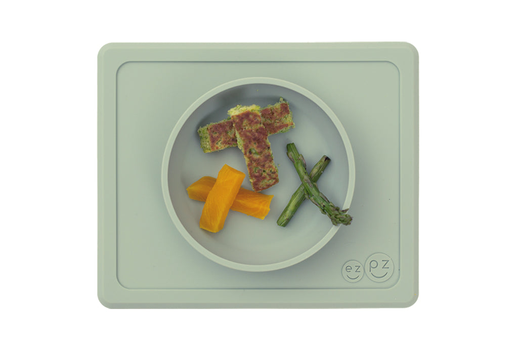 Mini Bowl in Sage by ezpz