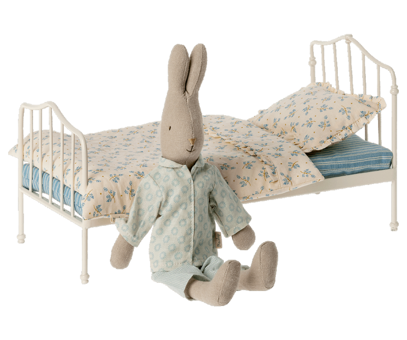 Miniature Bed in Blue by Maileg