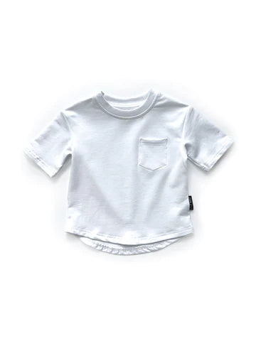 Favorite Tee in White by Little Bipsy