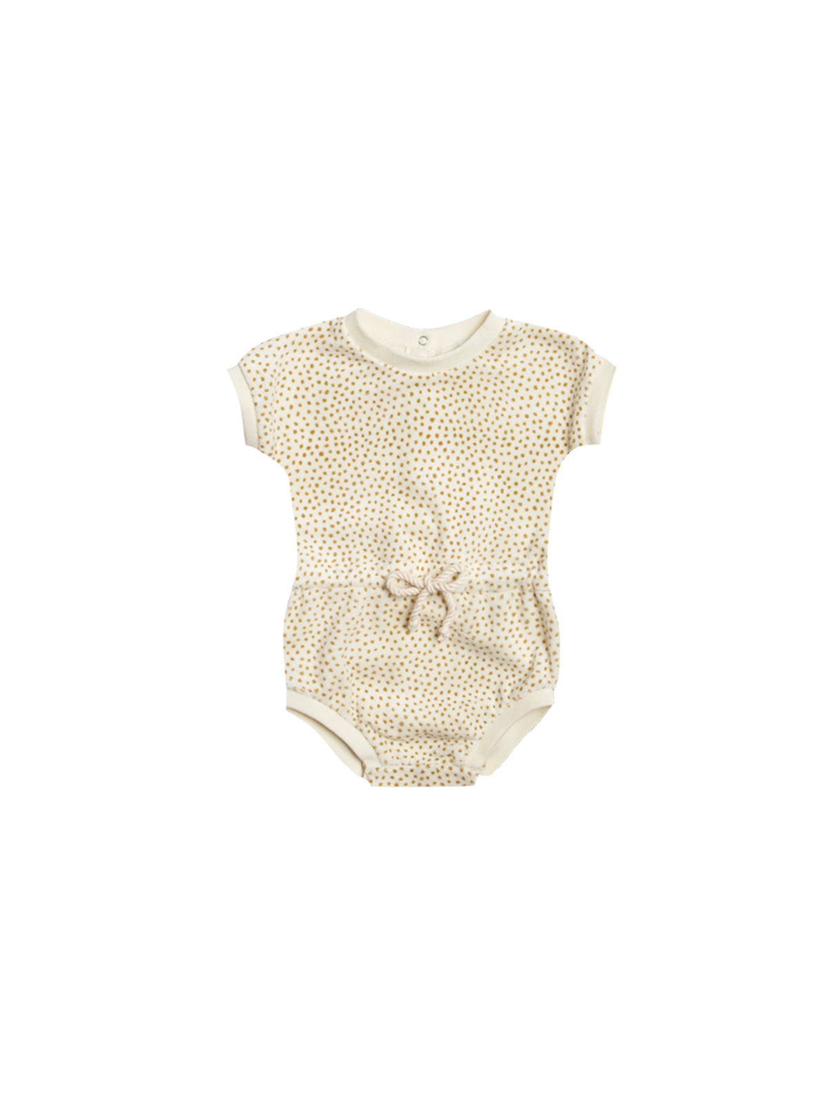 Retro Romper in Ivory by Quincy Mae