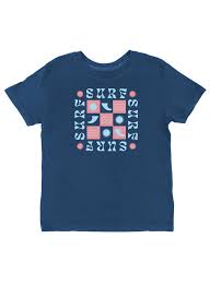 Feather 4 Arrow - Retro Surf Vintage Tee - Navy