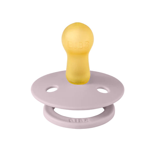 BIBS - Pacifier 2 pk Colour Collection - Dusky Lilac/Heather