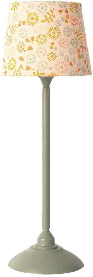 Miniature Floor Lamp in Mint by Maileg