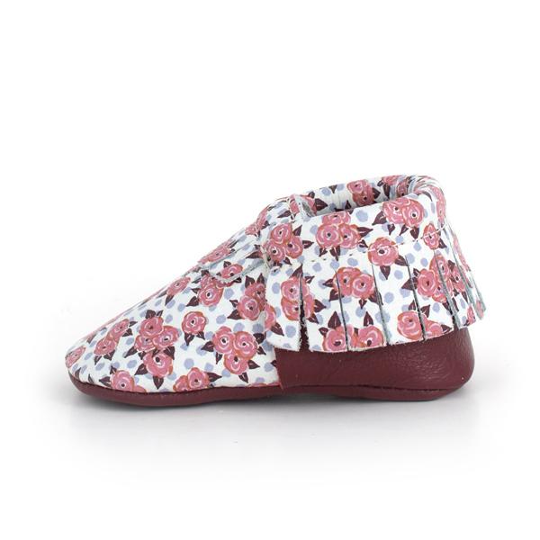 Moccasins in Garden Rose by Freshly Picked