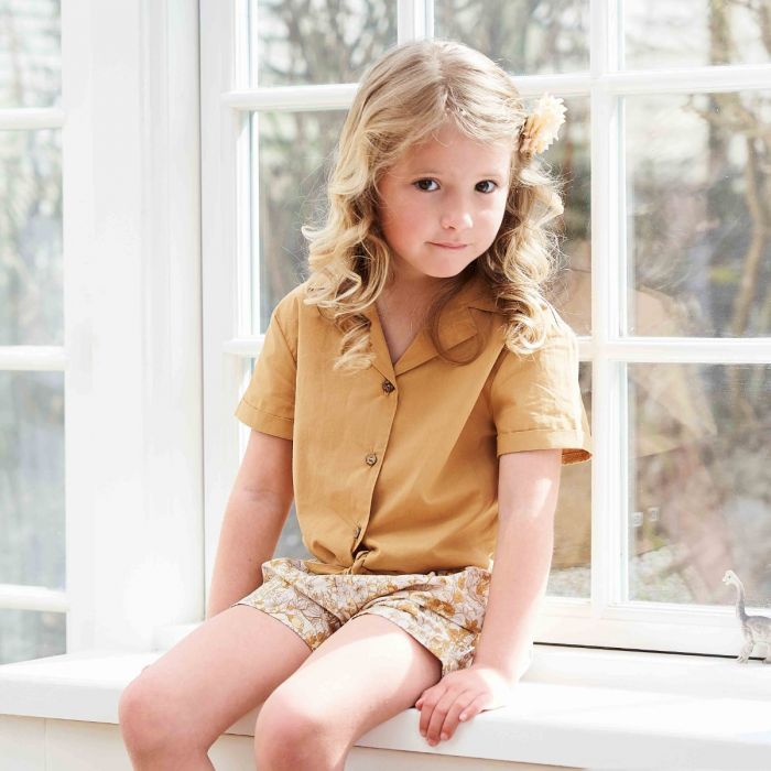 Poplin Crop Shirt by Müsli