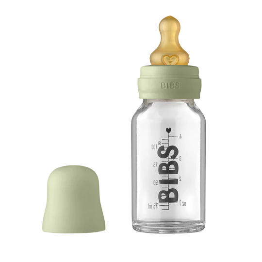 BIBS - Baby Glass Bottle Complete Set