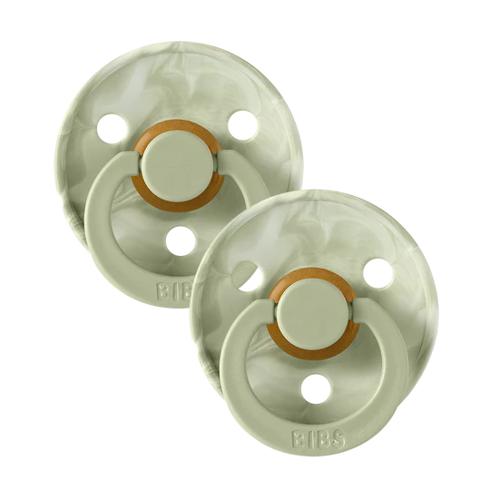 BIBS - Pacifier 2 pk Colour Collection - Sage Tie Dye