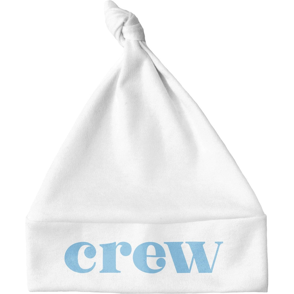 Sugar + Maple Personalized Knotted Baby Hat | Centered Name