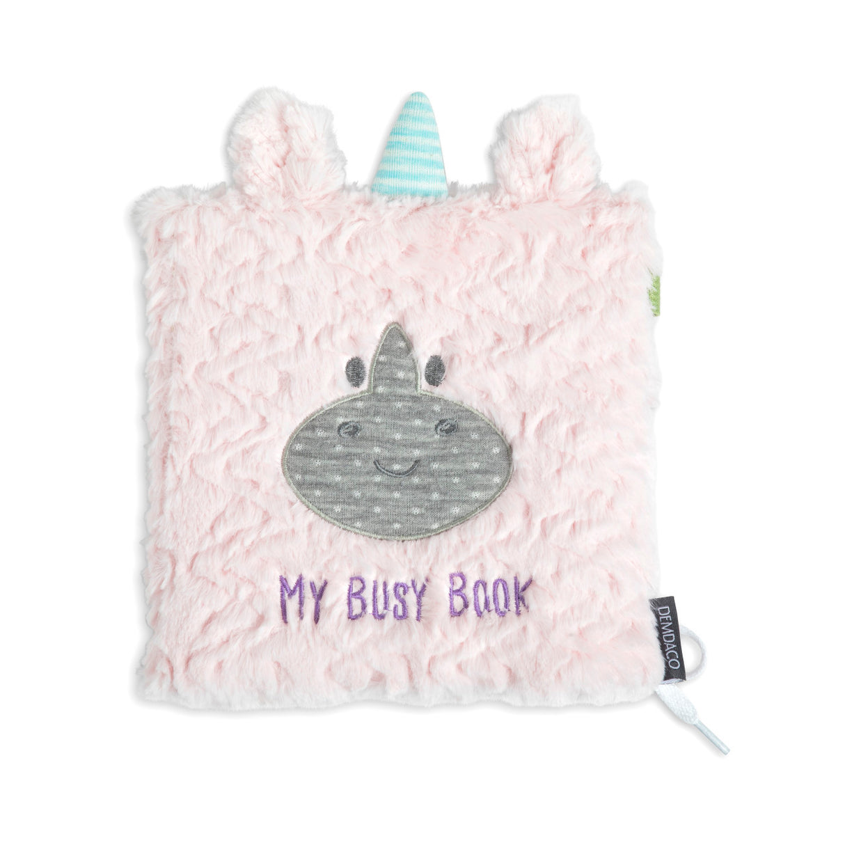 Buckle and Snap Busy Book - Unicorn by Demdaco