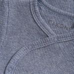 Rib Wrap Body in Navy by Fixoni