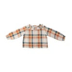 Angel Dear - Ruffle Blouse - Muslin Plaid
