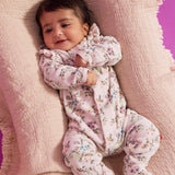 Magnetic Velour Footie- Emily by Magnetic Me