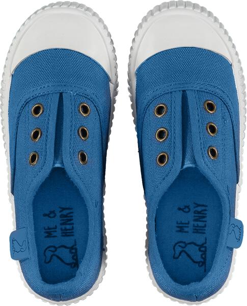 Blue Canvas Plimsolls by Me & Henry