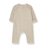 baptise jumpsuit in beige by 1+ in the family