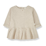 cecile dress in beige by 1+ in the family