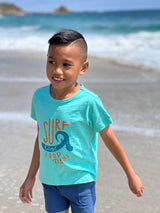 Falmouth Tee - Aqua Surf Days by Me & Henry