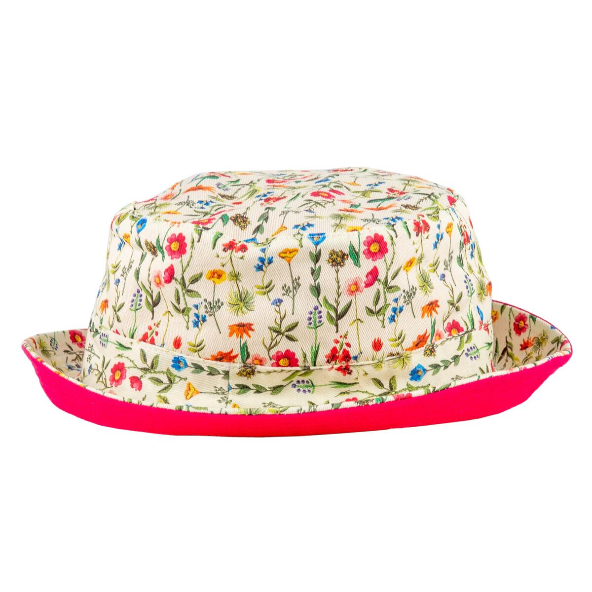 Reversible Bucket Hat Wildflowers by Miki Miette